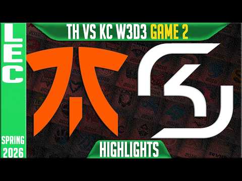 FNC vs SK Highlights Game 2 | LEC Spring 2026 W3D3 | Fnatic vs SK Gaming G2