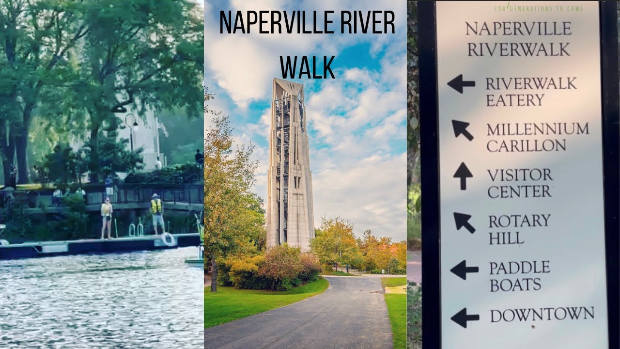 Naperville River Walk Paddle Boat Discover Chicago YouTube