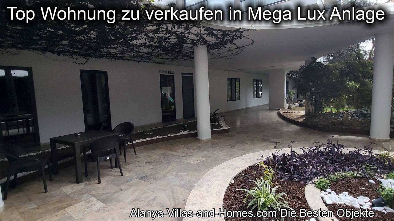 Zieh nach Alanya für immer! Langt zuuu!!! Nur 69.000€ 2 Zimmer Studio Wohnung in Mega Lux Anlage...