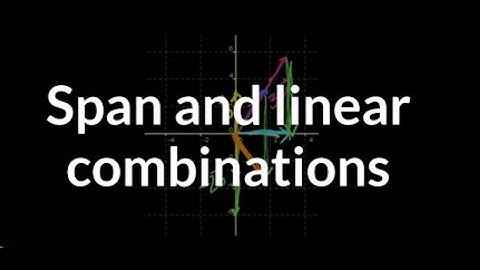 Linear Combination Of Vectors And Span(Urdu/Hindi)-2