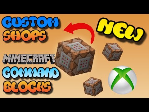 Minecraft Xbox One Command Block Custom Shops