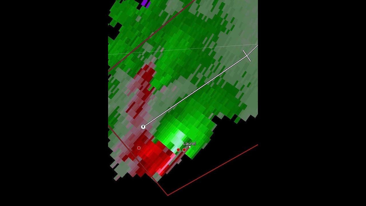 12/16/19 Laurel, MS Tornado Radar Breakdown with Images & Videos in