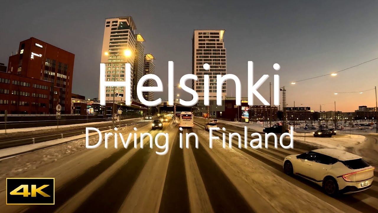 Helsinki || Driving in Finland by Car in 2025 || LUNITO Finland