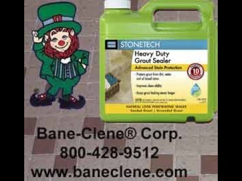 How to Seal Your Grout with StoneTech H. D. Grout Sealer against Stains & Make Grout Easier to Clean