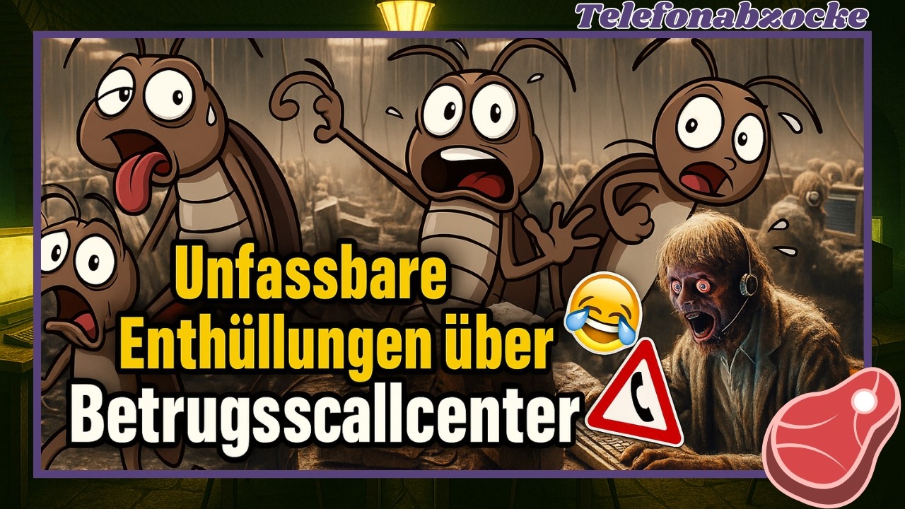 Callcenter Scamanruf - Unfassbare Kuriositäten der Abzocker Szene 🤪📞⚠️
