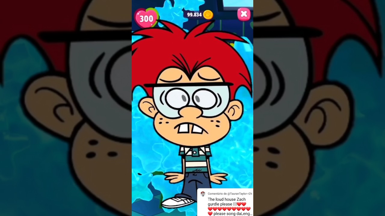 Zach Gurdle The Loud House My Talking Angela 2 
