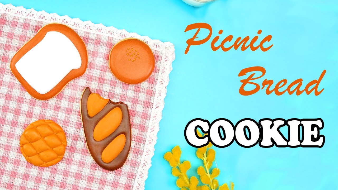 Picnic Bread Cookie Decorating Ideas | Easy Cake Decorating Ideas | Top Yummy Japan