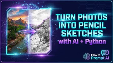 Turn Photos into Pencil Sketches with AI & Python Tutorial