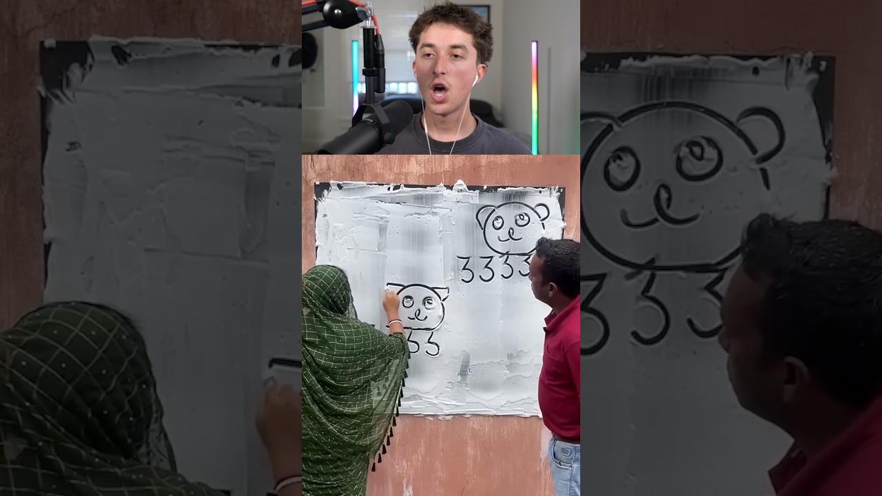 Draw A Cat With Numbers Challenge 🐱✍️