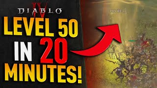 THIS IS INSANE! FASTEST LEVELING METHOD *NOT CHAMPIONS DEMISE* DIABLO 4