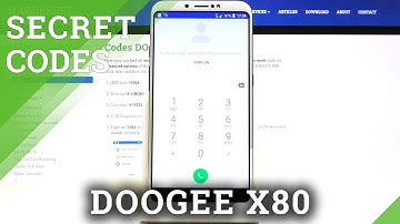 DOOGEE X80 Secret Codes