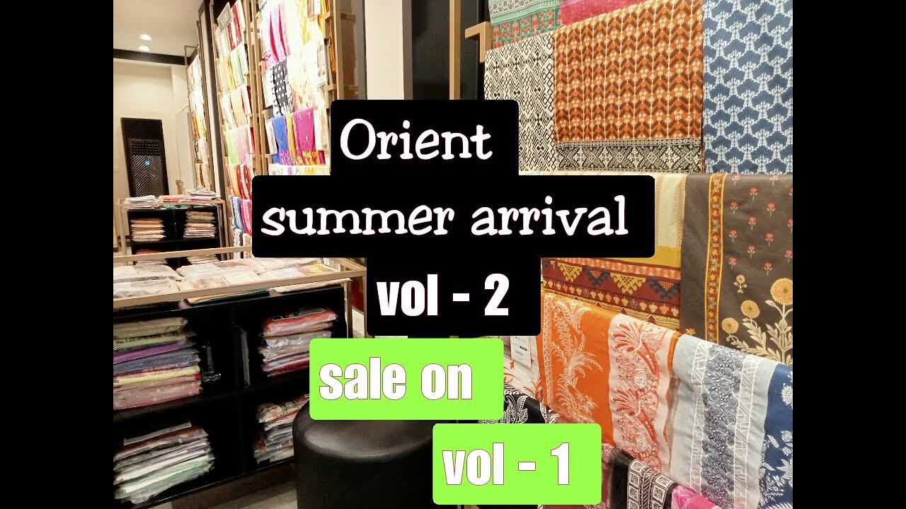 Orient eid festive collection 2021 and upto 40% off sale . Orient mysa lawn vol - 2