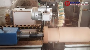 Máy tiện chà nhám đưa phôi tự động SM-4015DM I  Máy tiện CNC