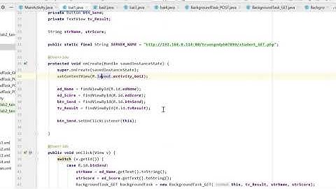 Lab2 - Android Networking