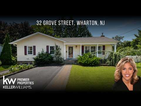 32 Grove Street, Wharton, NJ home video tour