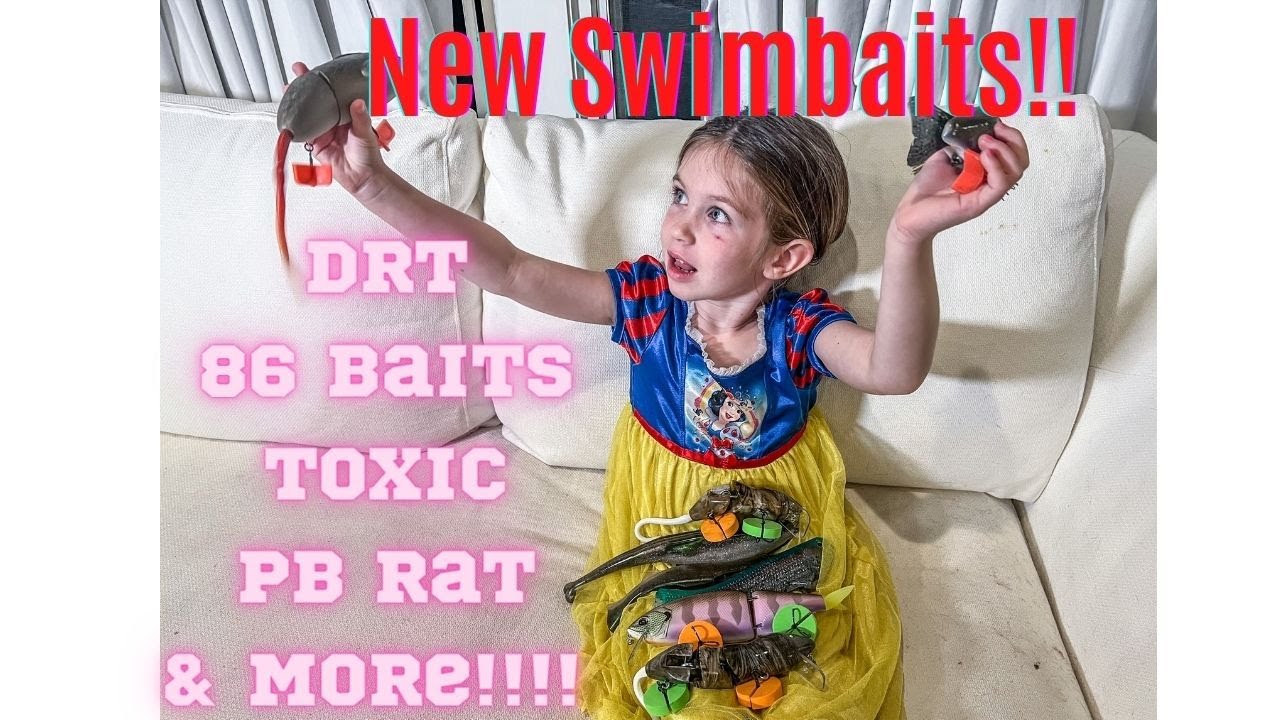 NEW SWIMBAITS !!!!! Toxic baits, 86 Baits, DRT, Sly Guy, PB Rat's, Optima, Sudden Impact