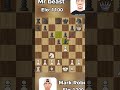 MrBeast vs Mark Rober: Who played better? 🤔 #chess #debate #shorts
