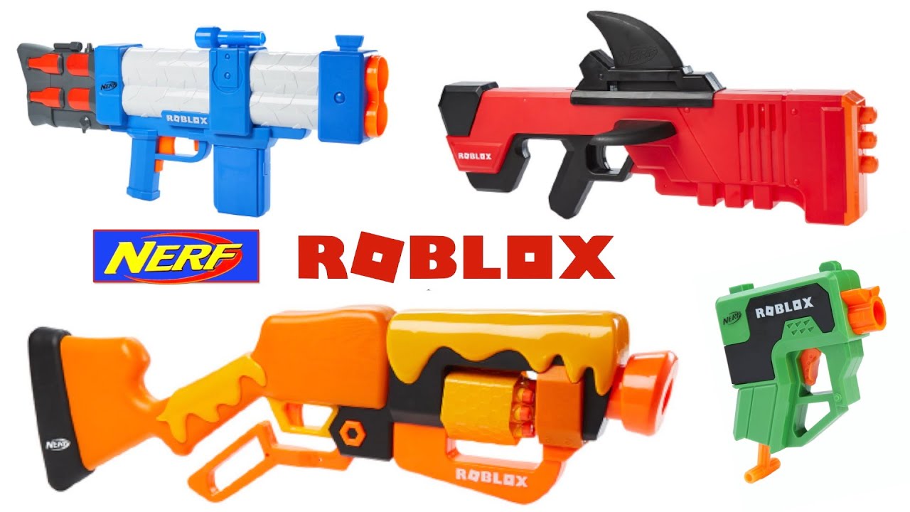 New NERF ROBLOX BLASTERS Preview! 
