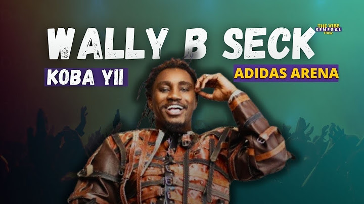WALLY B SECK  -  KOBA YII | LIVE ADIDAS ARENA PARIS 2024
