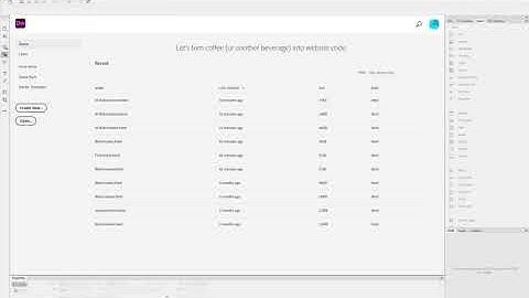 Dreamweaver IT-338 Bistro Video 1