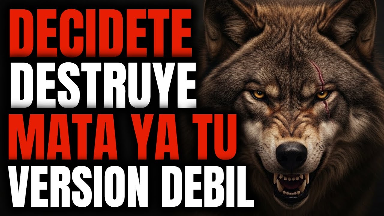 ROMPE TU VERSION DEBIL🐺 DESPIERTA TU MENTALIDAD DE LOBO Y LIBERA TU VERDADERO POTENCIAL