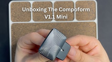 Unboxing The Compoform V1.1 Mini | Daily Dose Of Fidgets |