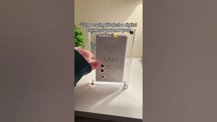This is so beautiful 🥺❤️ #gift #marriage #digitalframe