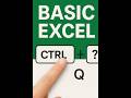 Basic Excel Shortcuts Every Beginner Must Know! Part 2