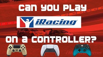 Can you Play iRacing on a controller? (PS5 or Xbox)