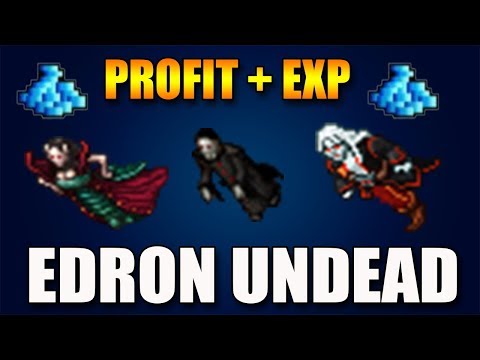 PROFIT & EXP | EDRON UNDEAD |  - Tibia