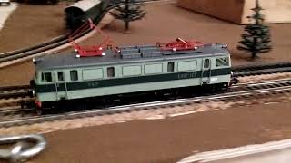 Piko EU07-123 Electric engine H0 1:87 model - first ride
