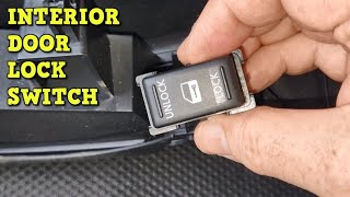 Interior Door Lock Switch - Nissan Note