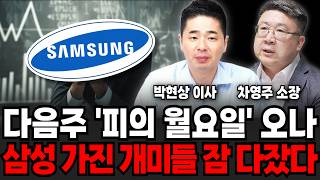 다음주 '피의 월요일' 오나, 삼성 가진 개미들 잠 다잤다 (박현상 이사, 차영주 소장 / 주식 특집)