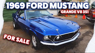 FOR SALE 1969 Ford Mustang 351c 4 Speed Manual “Midnight Pony” | FULL WALKTHROUGH