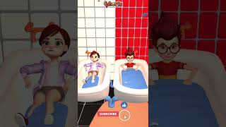 Nick vs Tani: Epic Dance Battle! 💃🕺 #Shorts #funny #familyfun