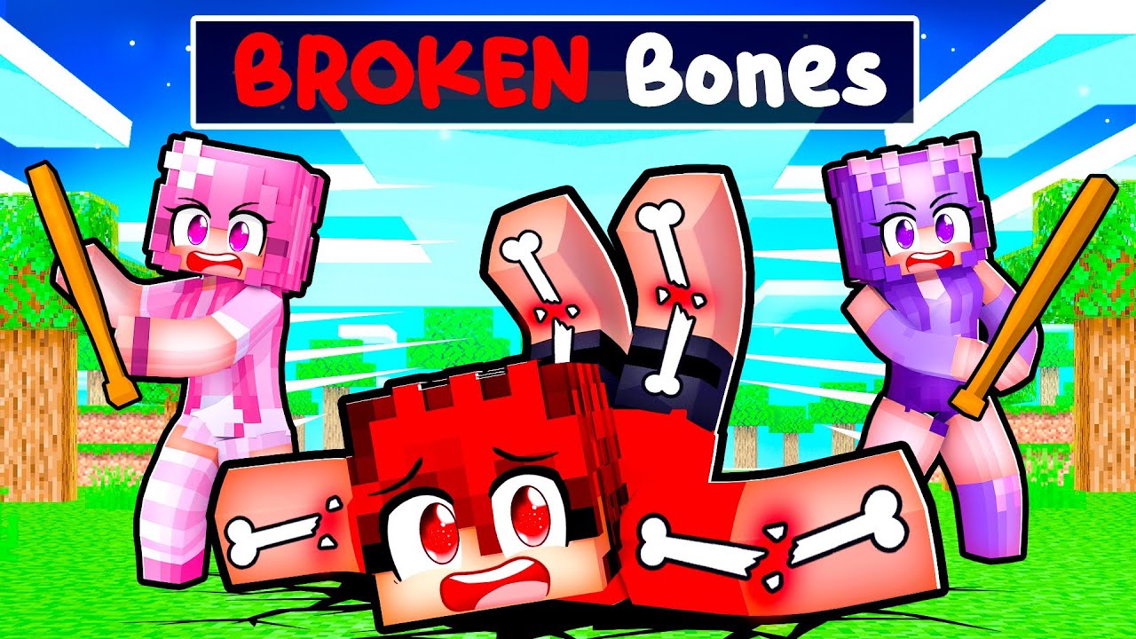 Breaking Every Bone in Minecraft...