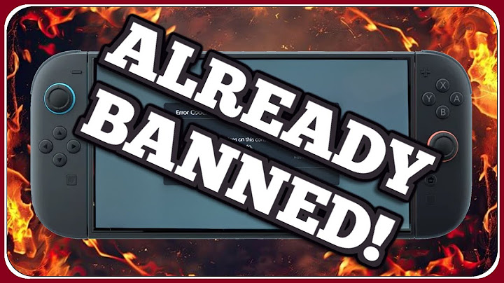 Nintendo is ALREADY BANNING Switch 2