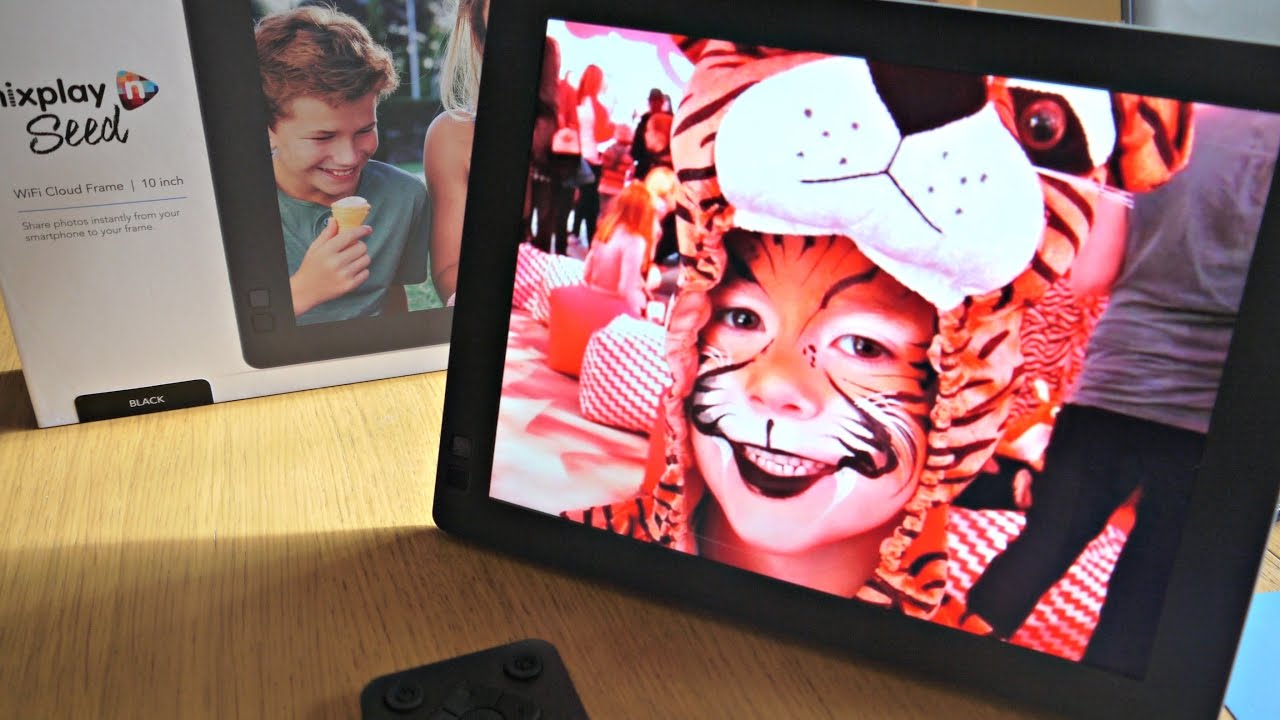 Nixplay Seed WiFi Cloud Frame Review YouTube