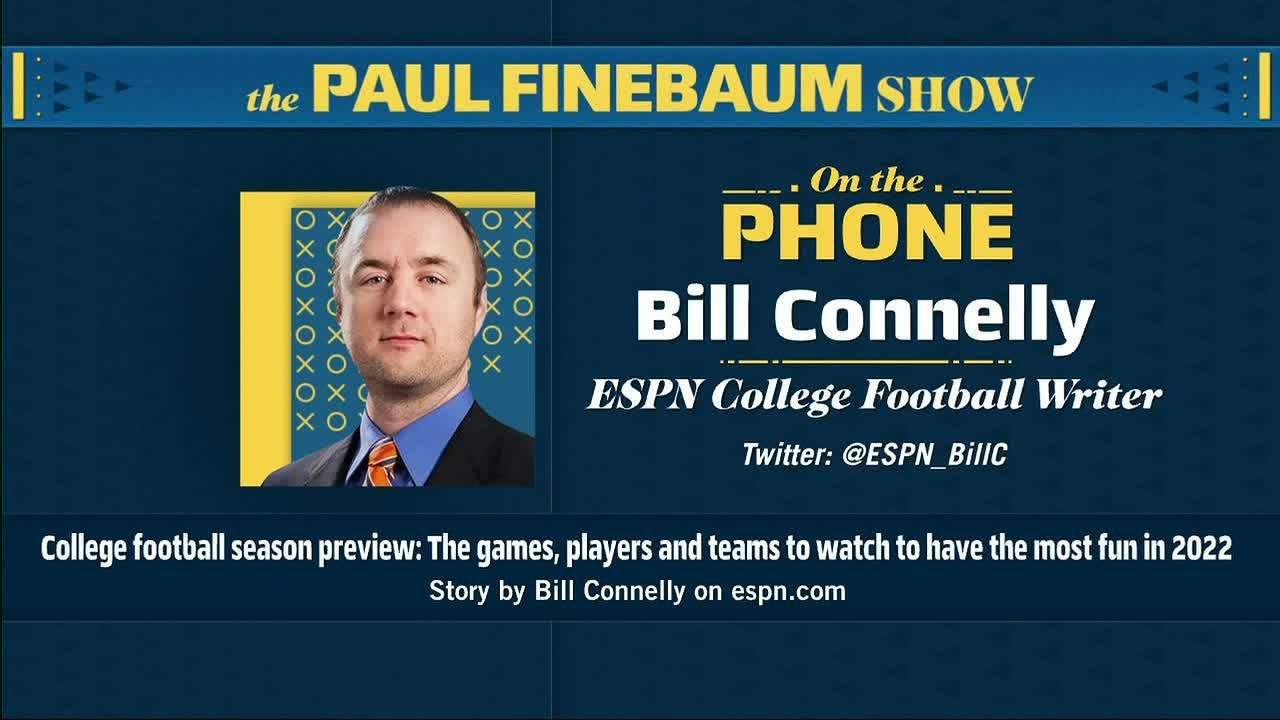 Bill Connelly previews the most fun games of 2022 | Paul Finebaum Show -  YouTube