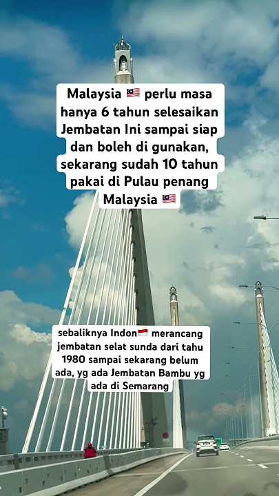 Hanya Perlu 6 Tahun 🇲🇾 Malaysia buat Jembatan Ini ‼️ #exploremalaysia