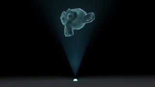 Blender - Spinning Hologram Test
