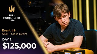 🔴 Triton Poker Series Montenegro 2024 - Event #9 125K NLH MAIN EVENT - Day 2