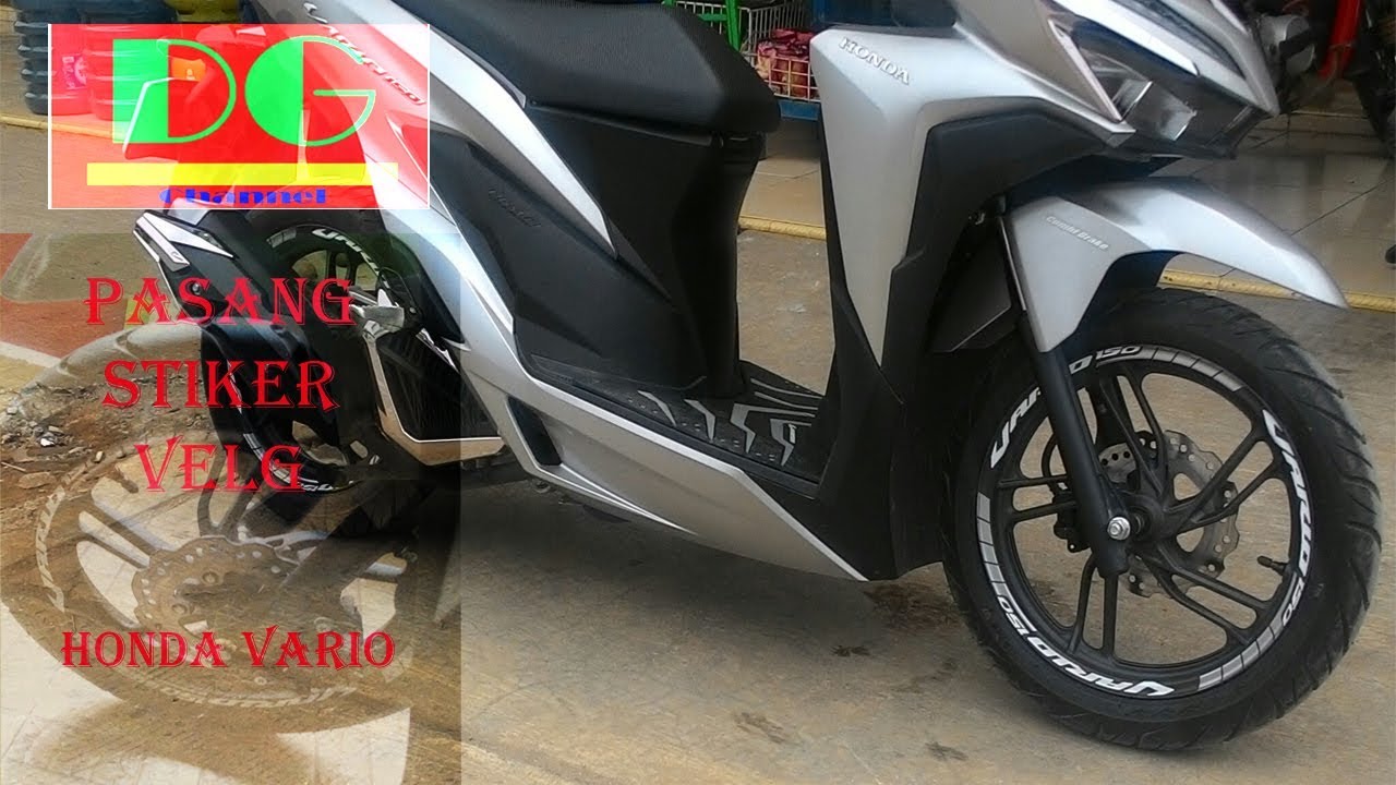 Paling Inspiratif Stiker  Velg Vario  125  New Aneka Stiker  