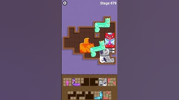 Puzzle Cats - level #105 Gameplay Walkthrough (iOS & Android) #funny #tutorial #yt #tutorial #puzzle