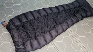 Cumulus aerial 180 down sleeping bag.detail /큐물러스 에어리얼 180