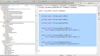 Keyword Class Modification in Keyword Driven Framework Video-11