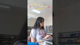Cse student Study Vlog 🎀📚|📍Library #shorts #studyvlog #trending #vlog #fyp #csestudent #dailyvlog