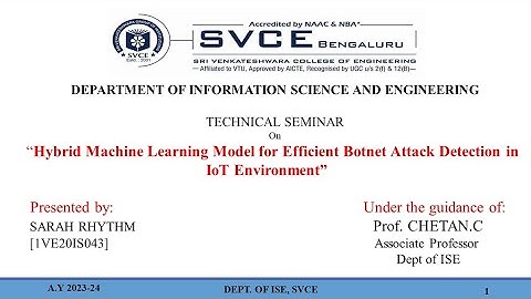 Hybrid Machine Learning Model for Efficient Botnet Attack Detection in IoT Environment