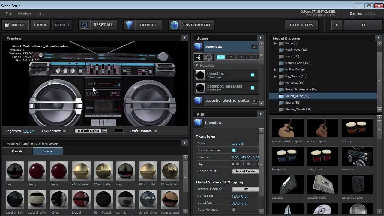 Video Copilot - Element 3D Studio Bundle - Model Packs ...