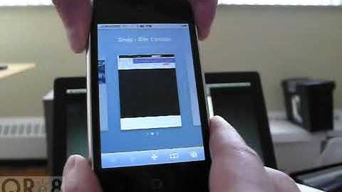 Custom QR and 2D Codes by QRe8 decoded by Quickmark QR Code Reader and iPhone Video